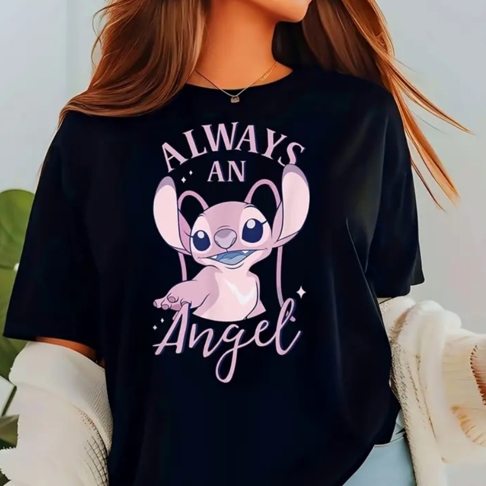 Always An Angel, Lilo and Stitch Tshirt